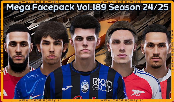 فیس پک new season 24/25 v189