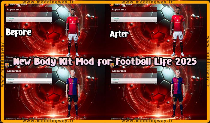 ماد گرافیکی Body Kit