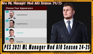 فیس پک ML Manager Mod 24-25