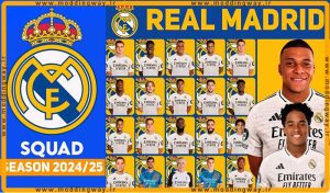 فیس پک Real Madrid CF 2024-25