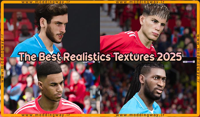 ماد گرافیکی Realistics Textures 2025 