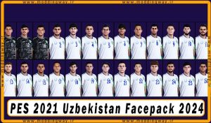 فیس پک Uzbekistan National Team 2024