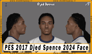 فیس Djed Spence برای PES 2017