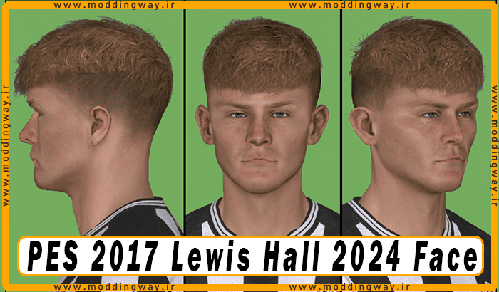 فیس Lewis Hall برای PES 2017