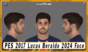 فیس Lucas Beraldo برای PES 2017 - آپدیت 1 دی 1403