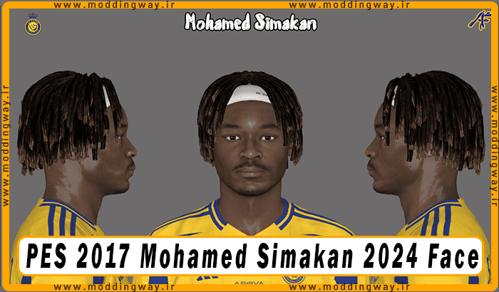 فیس Mohamed Simakan برای PES 2017
