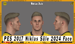 فیس Niklas Süle برای PES 2017
