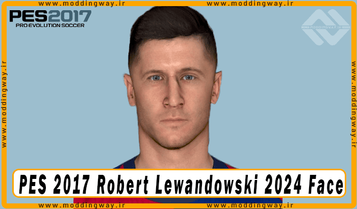 فیس Robert Lewandowski برای PES 2017 - آپدیت 5 دی 1403
