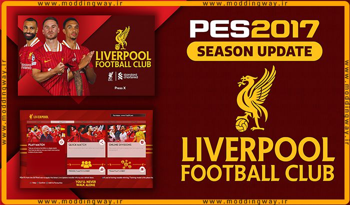 منو گرافیکی Liverpool 2025