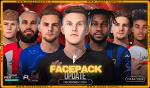 فیس پک FL25 Facepack Update v64 برای PES 2021