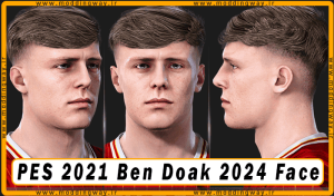 فیس Ben Doak برای PES 2021 - آپدیت 2 دی 1403