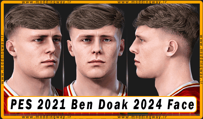 فیس Ben Doak برای PES 2021 - آپدیت 2 دی 1403