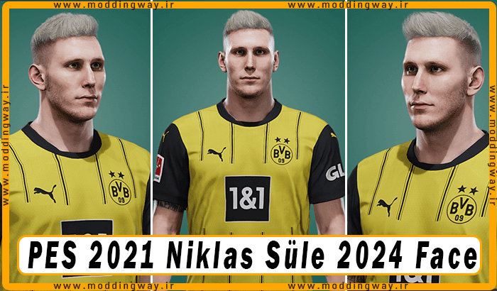 فیس Niklas Süle برای PES 2021 - آپدیت 30 آذر 1403