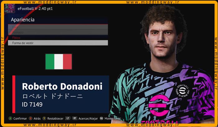 فیس Roberto Donadoni