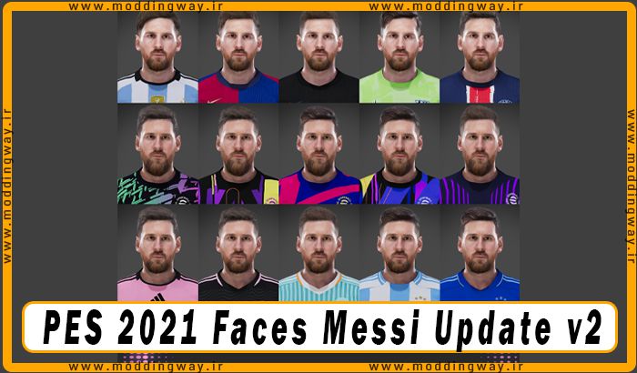 فیس پک Messi Update 2024