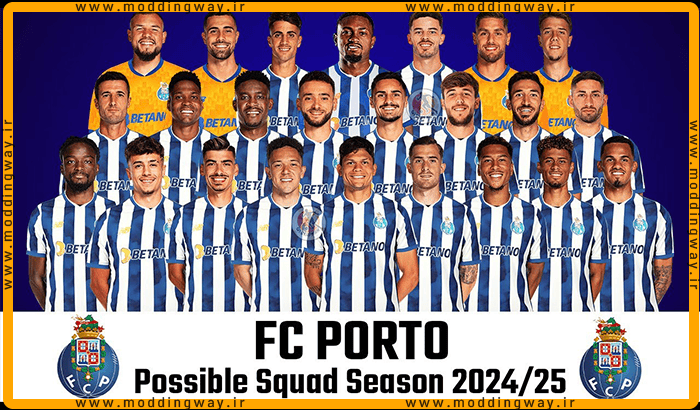 فیس پک FC Porto 24-25 برای PES 2021