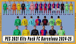 کیت پک FC Barcelona 2024-25