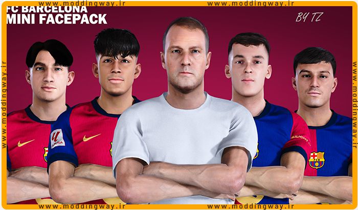 مینی فیس پک Barcelona