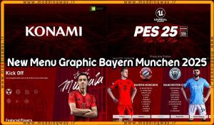  گرافیک منو Bayern Munchen 2025