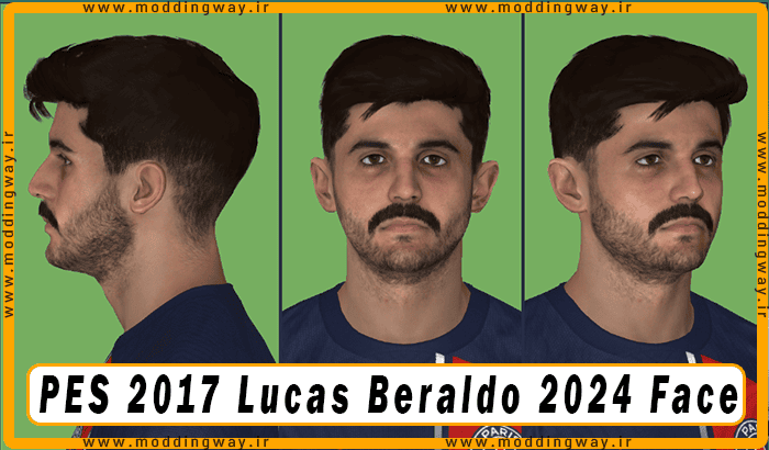 فیس Lucas Beraldo برای PES 2017 - آپدیت 13 دی 1403