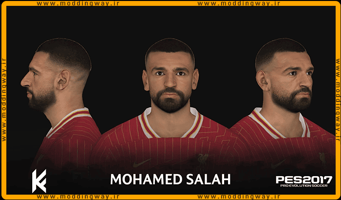 فیس Mohamed Salah برای PES 2017 - آپدیت 23 دی 1403