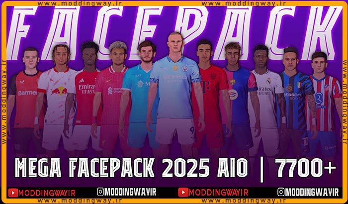 مگا فیس پک MegaFacepack 2025 AIO