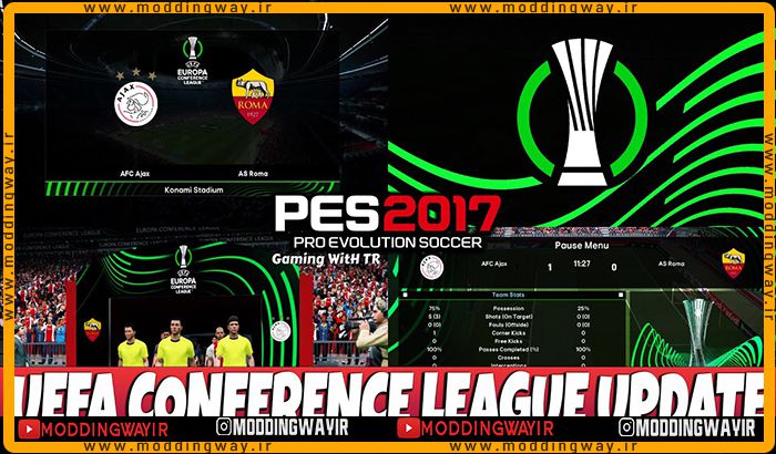 ماد گرافیکی UEFA Conference League 2025