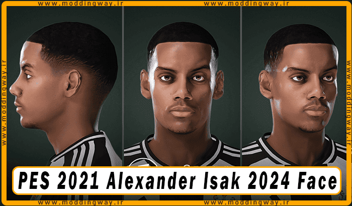 فیس Alexander Isak برای PES 2021 - آپدیت 23 دی 1403