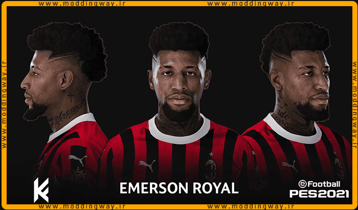 فیس Emerson Royal برای PES 2021