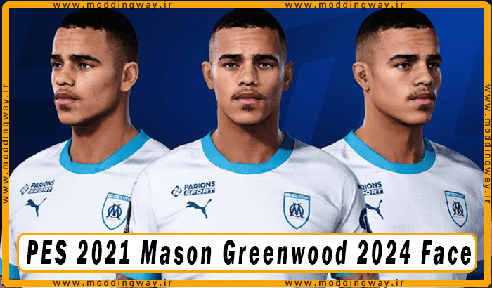 فیس Mason Greenwood برای PES 2021 - آپدیت 23 دی 1403