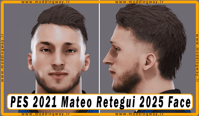 فیس Mateo Retegui برای PES 2021 - آپدیت 14 دی 1403