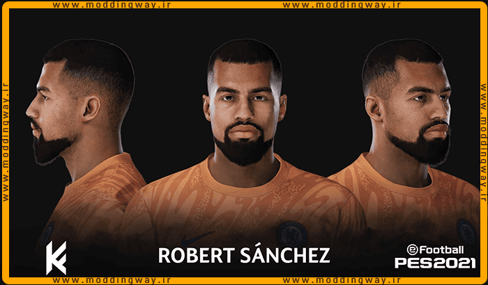 فیس Robert Sánchez برای PES 2021