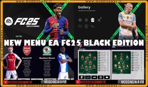 ماد گرافیکی EA FC25 BLACK EDITION