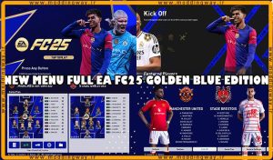 ماد گرافیکی EA FC25 GOLDEN BLUE EDITION