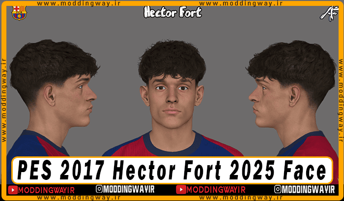 فیس Hector Fort برای PES 2017 - آپدیت 6 اسفند 1403