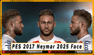 فیس Neymar برای PES 2017 - آپدیت 7 آذر 1404