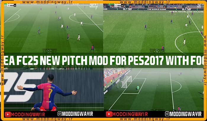 ماد چمن و هوای مه آلود EA FC25