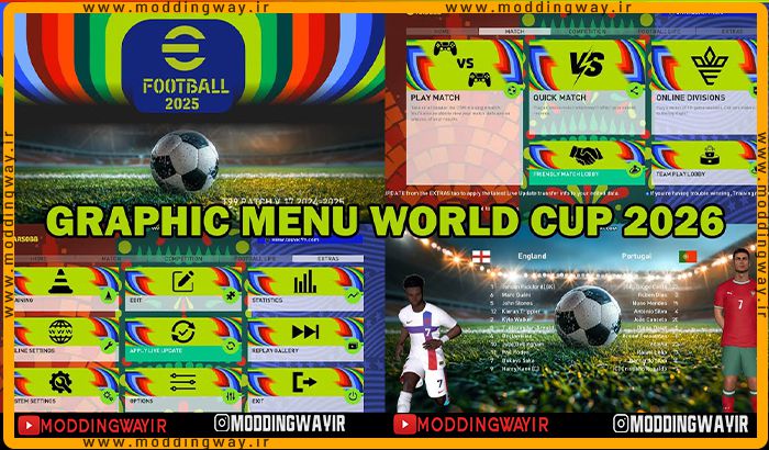 ماد گرافیکی World Cup 2026