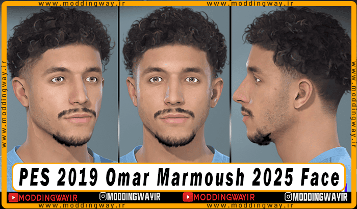 فیس Omar Marmoush برای PES 2019