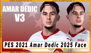 فیس Amar Dedic برای PES 2021