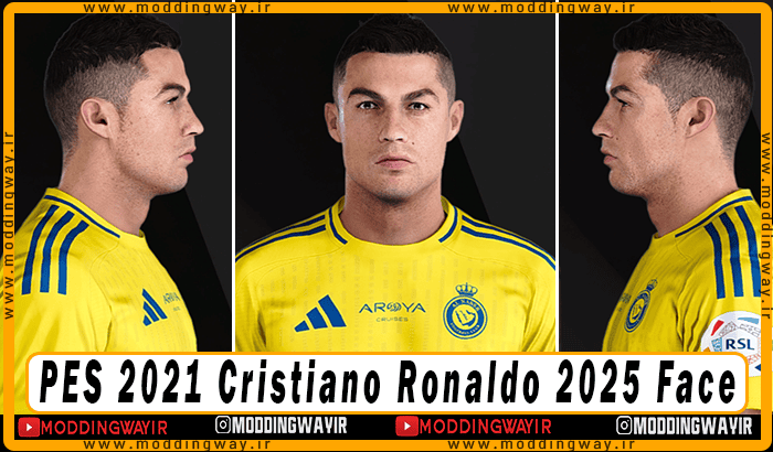 فیس Cristiano Ronaldo برای PES 2021 - آپدیت 26 بهمن 1403