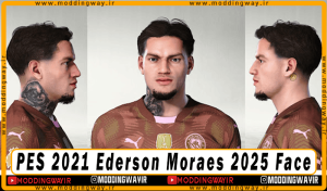 فیس Ederson Moraes برای PES 2021 - آپدیت 24 بهمن 1403