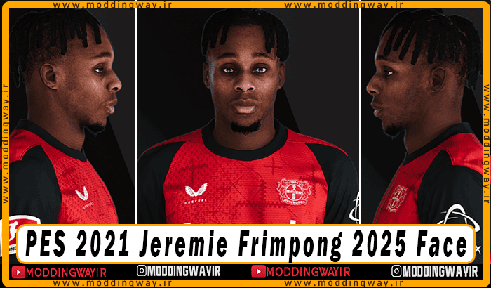 فیس Jeremie Frimpong برای PES 2021 - آپدیت 29 بهمن 1403