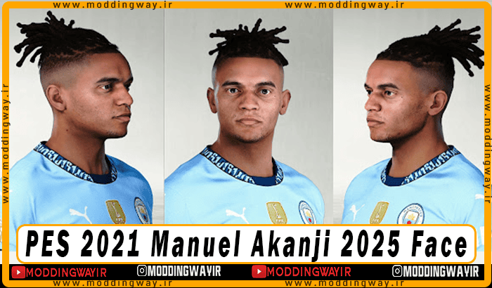 فیس Manuel Akanji برای PES 2021 - آپدیت 25 بهمن 1403