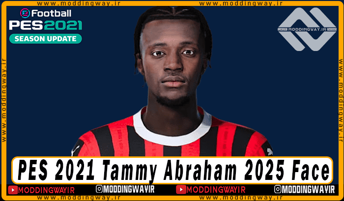 فیس Tammy Abraham برای PES 2021 - آپدیت 3 اسفند 1403
