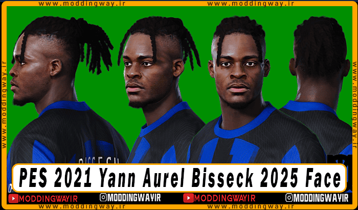 فیس Yann Aurel Bisseck برای PES 2021 - آپدیت 10 اسفند 1403