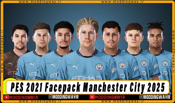فیس پک Manchester City 2025