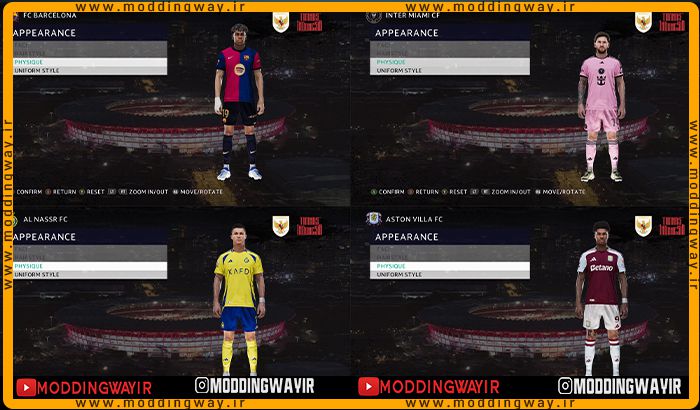 ماد مدل بدن All In One 2025