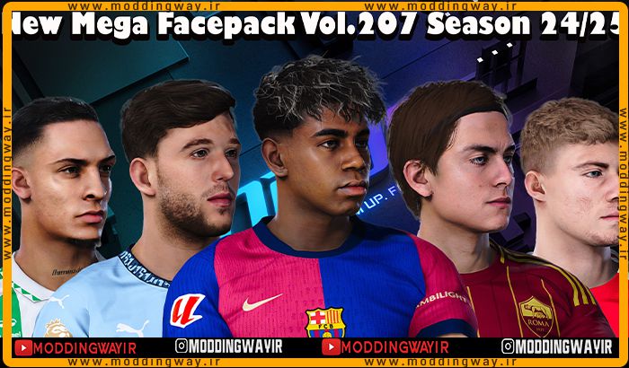 فیس پک new season 24/25 v207