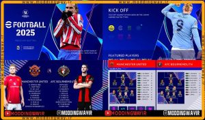 گرافیک منو UEFA Champions League 2025